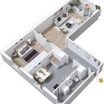 Rent 2 rooms apartment of 67 m², in Vålberg