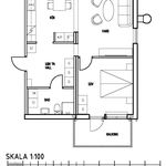 Rent 2 rooms apartment of 57 m², in Tärnaby