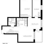Hyr ett 3-rums lägenhet på 64 m² i Nybro