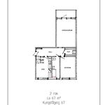 Hyr ett 2-rums lägenhet på 67 m² i Västerås