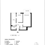 Rent 2 rooms apartment of 68 m², in Gävle