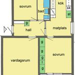 Hyr ett 3-rums lägenhet på 71 m² i Rydaholm