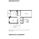 Hyr ett 2-rums lägenhet på 62 m² i Sveg