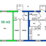 Hyr ett 1-rums lägenhet på 38 m² i Sveg