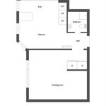 Rent 1 rooms apartment of 38 m², in Gävle