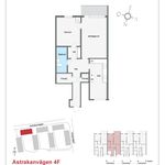 Hyr ett 2-rums lägenhet på 67 m² i Astrakanvägen