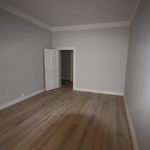 empty room with parquet floors