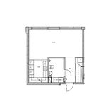 Rent 1 rooms apartment of 43 m², in Bara - Centrum