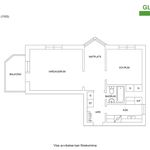 Rent 2 rooms apartment of 53 m², in Arboga