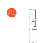 Rent 2 rooms apartment of 61 m², in Arboga - Brattberget