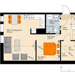 Rent 1 rooms apartment of 42 m², in Västerås