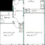 Rent 2 rooms apartment of 66 m², in Centralt