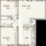 Hyr ett 3-rums lägenhet på 77 m² i Marielund