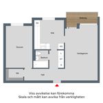 Rent 2 rooms apartment of 65 m², in Finspång