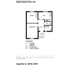 Rent 2 rooms apartment of 50 m², in Sveg