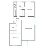 Rent 3 rooms apartment of 72 m², in Vilhelmina