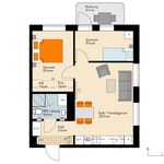 Hyr ett 3-rums lägenhet på 54 m² i Västerås