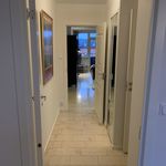 korridor med klinkergolv