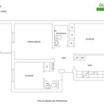 Rent 3 rooms apartment of 68 m², in Arboga