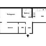 Hyr ett 2-rums lägenhet på 65 m² i Kungälv