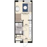 Hyr ett 1-rums hus på 31 m² i Nybro