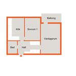 Rent 2 rooms apartment of 60 m², in Malmö