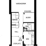 Rent 1 rooms apartment of 49 m², in Vilhelmina