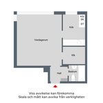 Rent 1 rooms apartment of 38 m², in Finspång