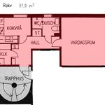 Rent 1 rooms apartment of 37 m², in Vilhelmina