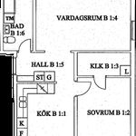 Rent 2 rooms apartment of 65 m², in Marielund