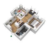 Rent 2 rooms apartment of 58 m², in Falkenberg