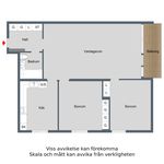 Rent 3 rooms apartment of 84 m², in Finspång