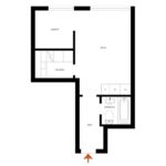 Hyr ett 1-rums lägenhet på 29 m² i Eskilstuna