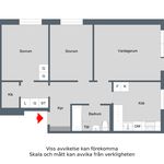 Rent 3 rooms apartment of 77 m², in Finspång