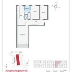 Hyr ett 3-rums lägenhet på 77 m² i Jungmansgatan