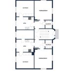 Hyr ett 3-rums lägenhet på 60 m² i Nässjö