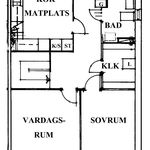 Hyr ett 3-rums lägenhet på 90 m² i Torsby