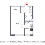 Rent 1 rooms apartment of 32 m², in Mellansel