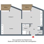 Rent 1 rooms apartment of 54 m², in Finspång