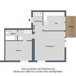 Rent 2 rooms apartment of 56 m², in Finspång