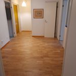 corridor with parquet floors