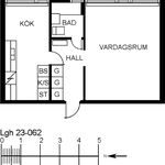Hyr ett 1-rums lägenhet på 41 m² i  KUNGSHALL