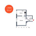 Rent 1 rooms apartment of 25 m², in Eskilstuna - Nyfors