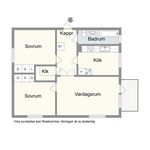 Hyr ett 3-rums lägenhet på 66 m² i Södra