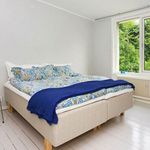 bedroom featuring natural light, hardwood floors, and radiator