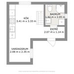 Rent 2 rooms apartment of 30 m², in Västra Frölunda
