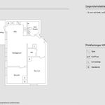 Hyr ett 3-rums lägenhet på 57 m² i Tomtebo