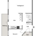 Rent 5 rooms apartment of 96 m², in Sigtuna