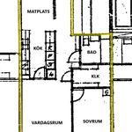Hyr ett 2-rums lägenhet på 62 m² i Halmstad