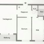 Rent 2 rooms apartment of 53 m², in Malmö